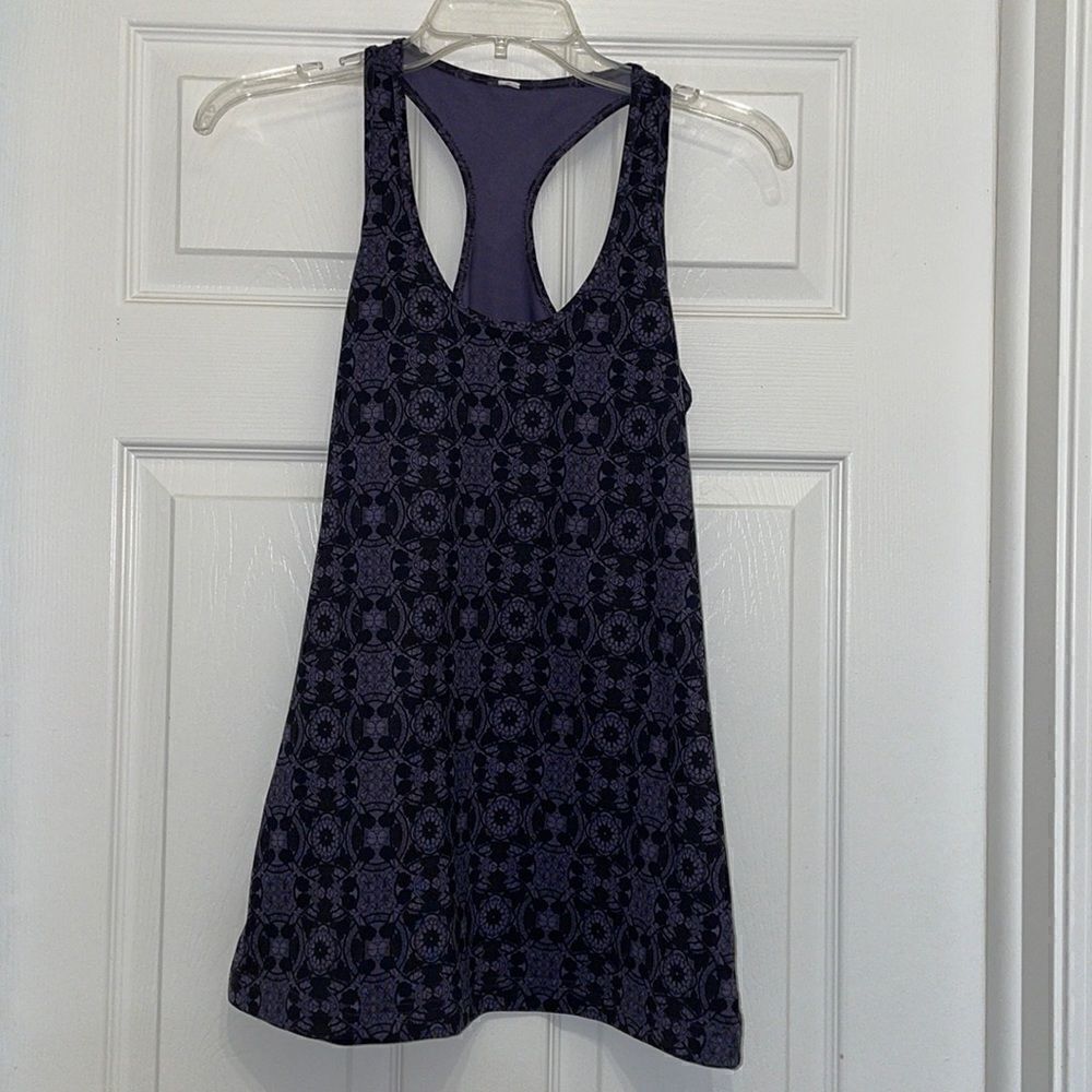Lululemon Cool Racerback Mini Prisma Nightfall Black Grape